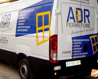MARQUAGE VEHICULES ADHESIF